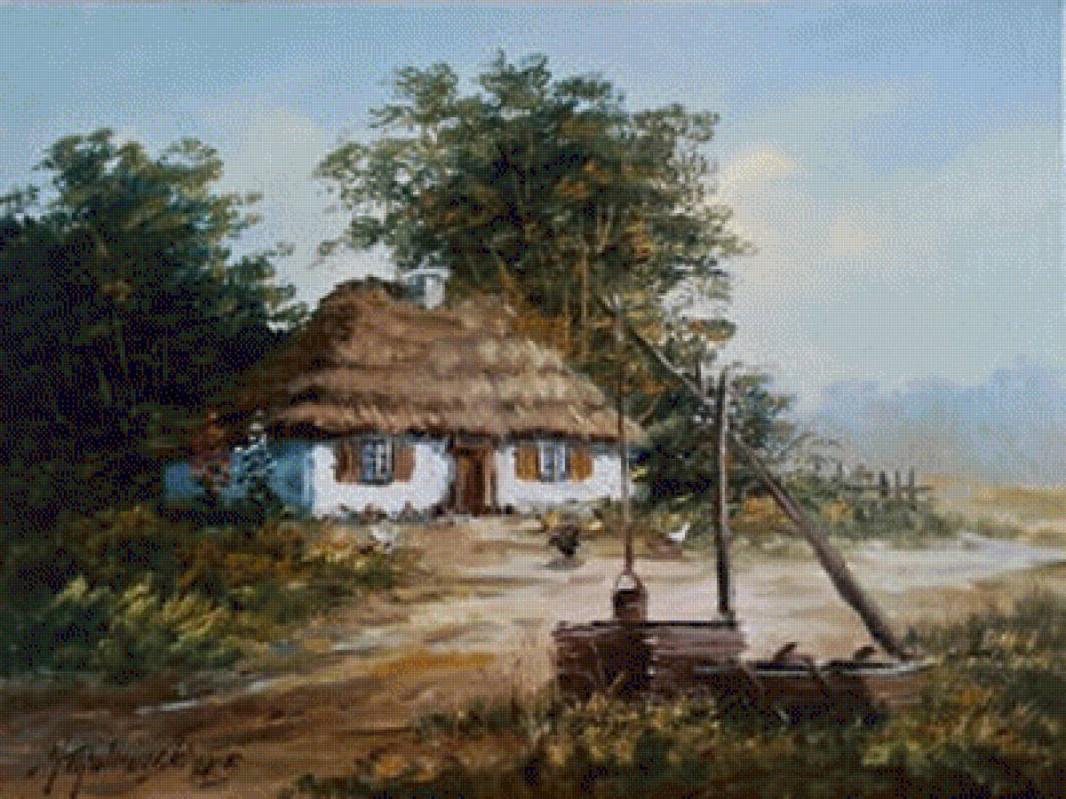 FJ - chata z żurawiem - предпросмотр