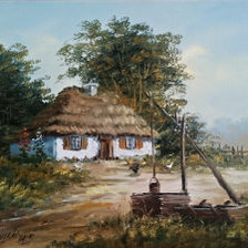 FJ - chata z żurawiem