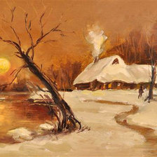 Схема вышивки «MR -zima»