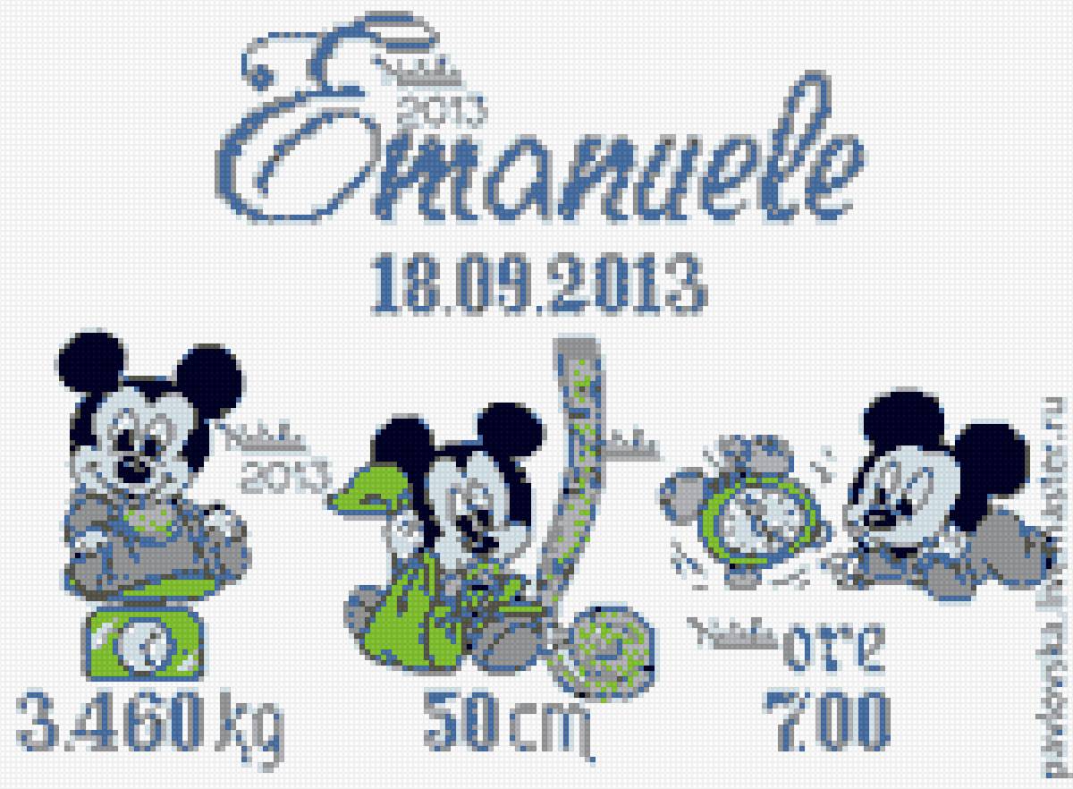 Метрика Микки Маус - метрика, микки маус, микки - предпросмотр