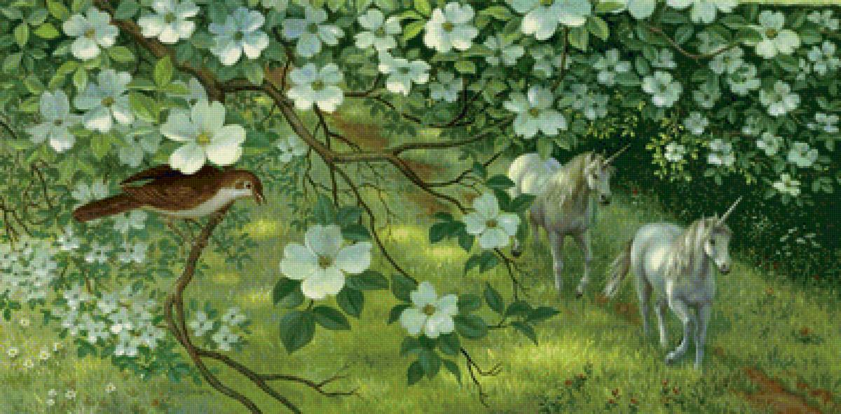 Пара единорогов - сказка - предпросмотр