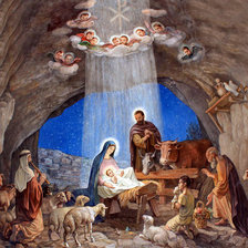 Схема вышивки «икона»