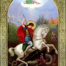 Схема вышивки «икона»