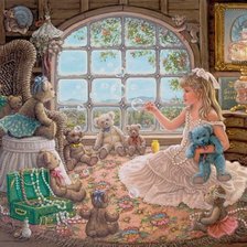 Схема вышивки «Мишки»