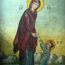 Схема вышивки «икона»