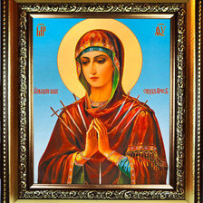 Схема вышивки «икона»