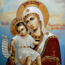 Схема вышивки «икона»