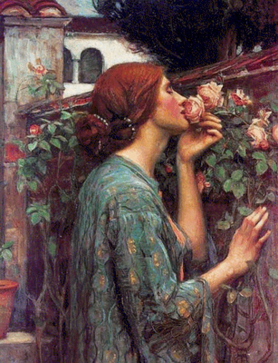 The Soul Of The Rose- John William Waterhouse - john william waterhouse - предпросмотр
