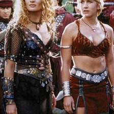 Схема вышивки «Зена - королева войнов»