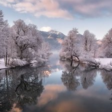 Схема вышивки «Зима»