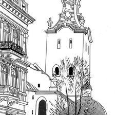 Схема вышивки «Katedra 2»