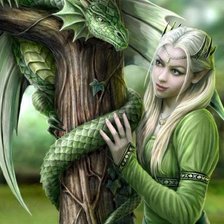 Схема вышивки «дивна встреча»