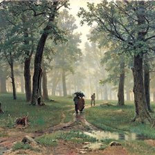 Схема вышивки «Под дождем»