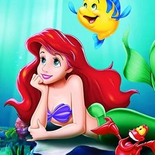 Схема вышивки «Русалочка»