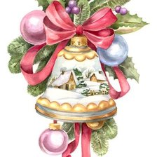 Схема вышивки «новогодний»