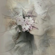 Схема вышивки «Něha»