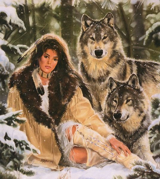 картина - картина, люди, природа - оригинал