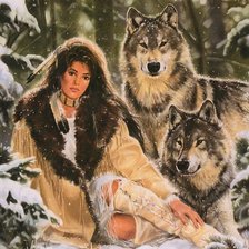 Схема вышивки «картина»