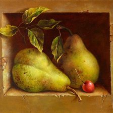 Схема вышивки «груша»