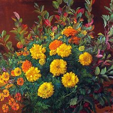 Схема вышивки «Букет»