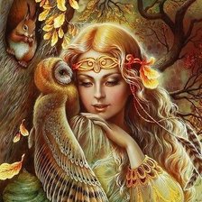 Схема вышивки «Осень»