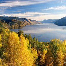 Схема вышивки «Пейзаж»