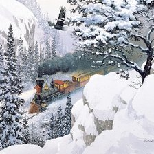 зимняя картина