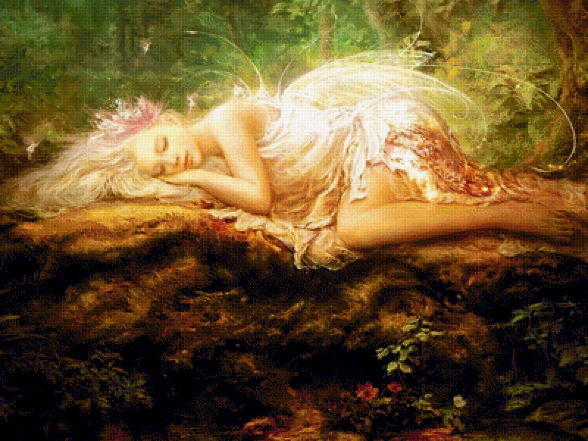 №1646273 - природа, волшебство, сказка, лес, фея - предпросмотр