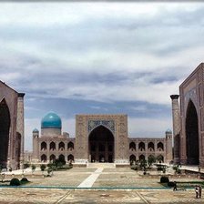 Площадь Регистан в Самарканде