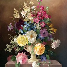 Схема вышивки «БУКЕТ ЦВЕТОВ»