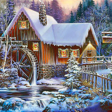 Водяная мельница