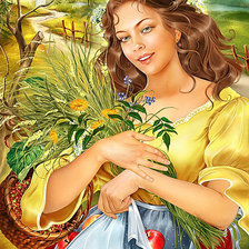 Схема вышивки «Август»