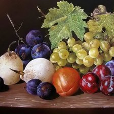 Схема вышивки «Фрукты»