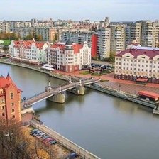 Схема вышивки «Калининград»