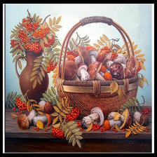 Схема вышивки «Дары леса»