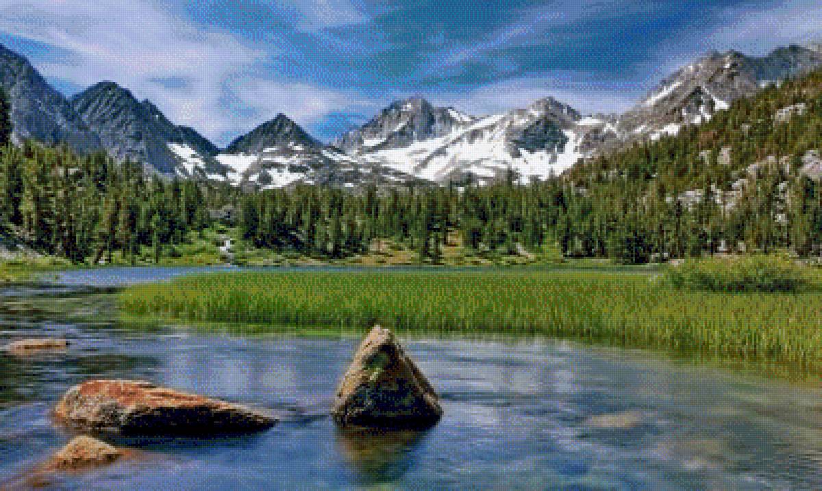 горный пейзаж 2 - предпросмотр