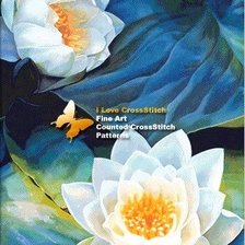 Схема вышивки «Лотосы»