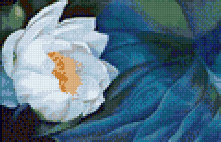 Белый лотос 2 - китай, азия, цветы, белый лотос, лотос, восток - предпросмотр