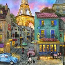 Схема вышивки «PEIZAJ»