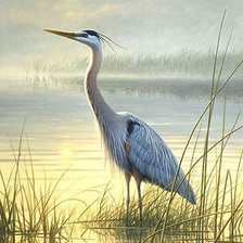 Схема вышивки «на озере»