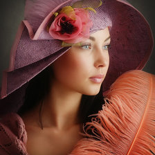 Схема вышивки «Портрет»