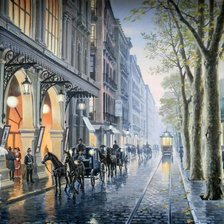 Схема вышивки «Барселона»