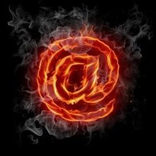 Схема вышивки «Огненная "собака"»