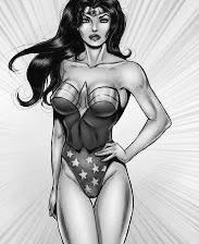 Схема вышивки «Wonder Woman»