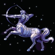 Схема вышивки «Кентавр-стрелец»