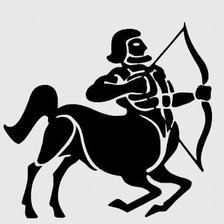 Схема вышивки «Стрелец»