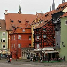 Схема вышивки «Чехия, город Хеб»