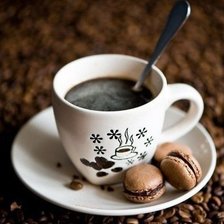 Схема вышивки «Чашка кофе»