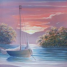 Схема вышивки «cisza»