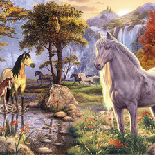 Схема вышивки «картина»